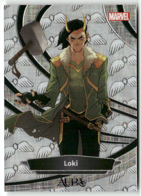 Kakawow Marvel Aura 2025 AM-IA-32 Loki Angel Refractor 245/390