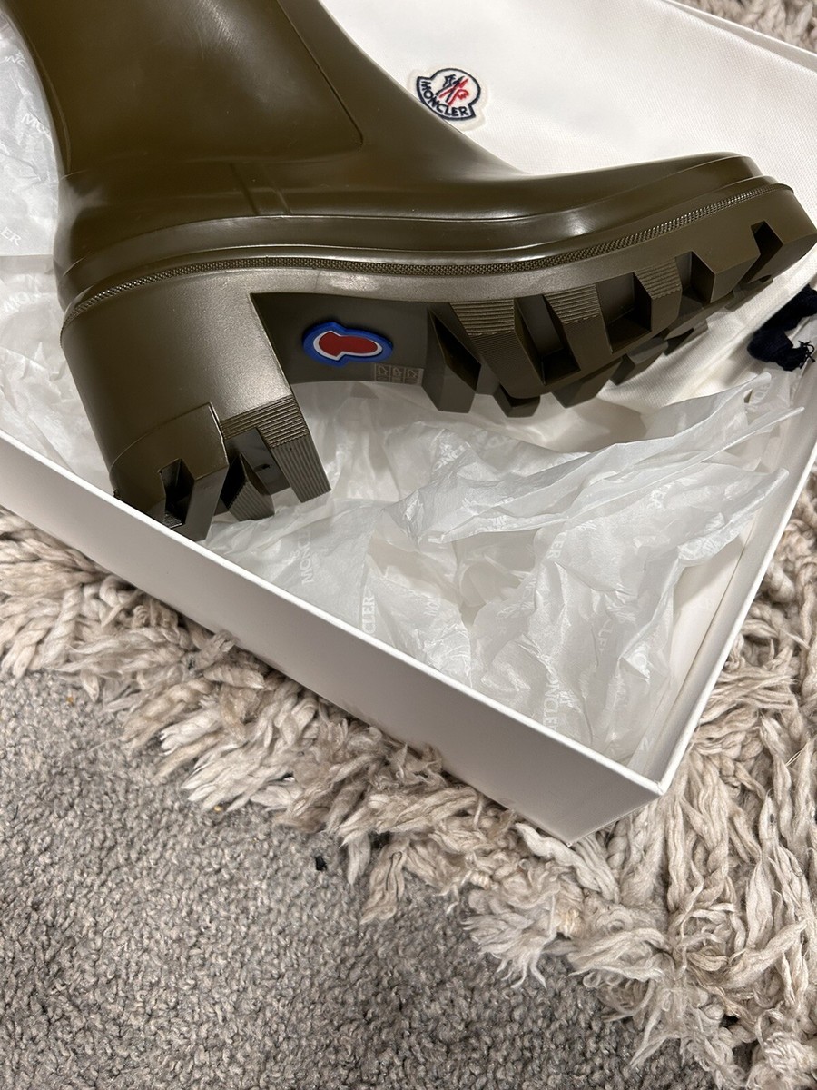 Moncler Loftgrip Rain Boots Green Chunky Zipper 40(10) | eBay Moncler Loftgrip Rain Boots Green Chunky Zipper 40(10) | eBay