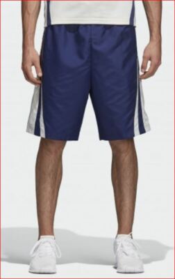 Adidas men shorts sweatshorts equipment adv/91-18 CV8565 blue M MSRP $80