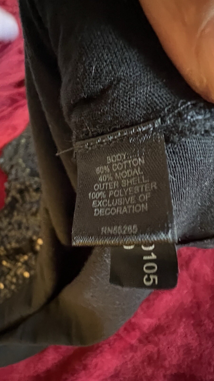 Express Sexy Basic Black Sleeveless Sequin Tank T… - image 5