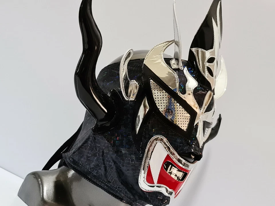 JUSHIN LIGER MÁSCARA LUCHADOR DISFRAZ LUCHADOR LUCHA LIBRE MEXICANO Foto 4 de 4