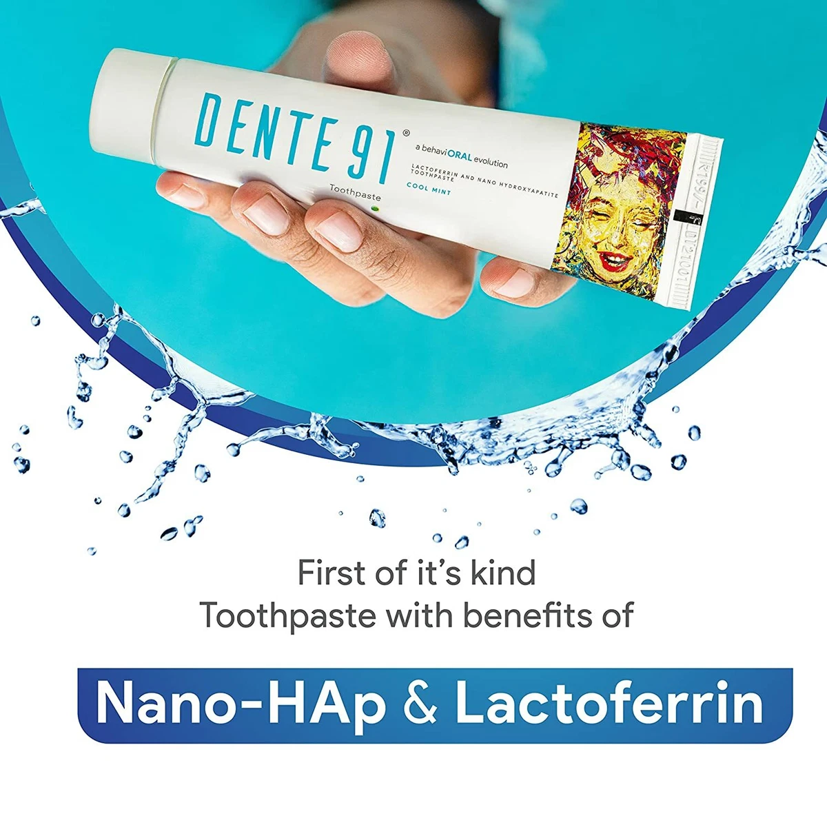 Dente91 Cool Mint Toothpaste Sensitivity Relief Rebuilds, 57 OFF