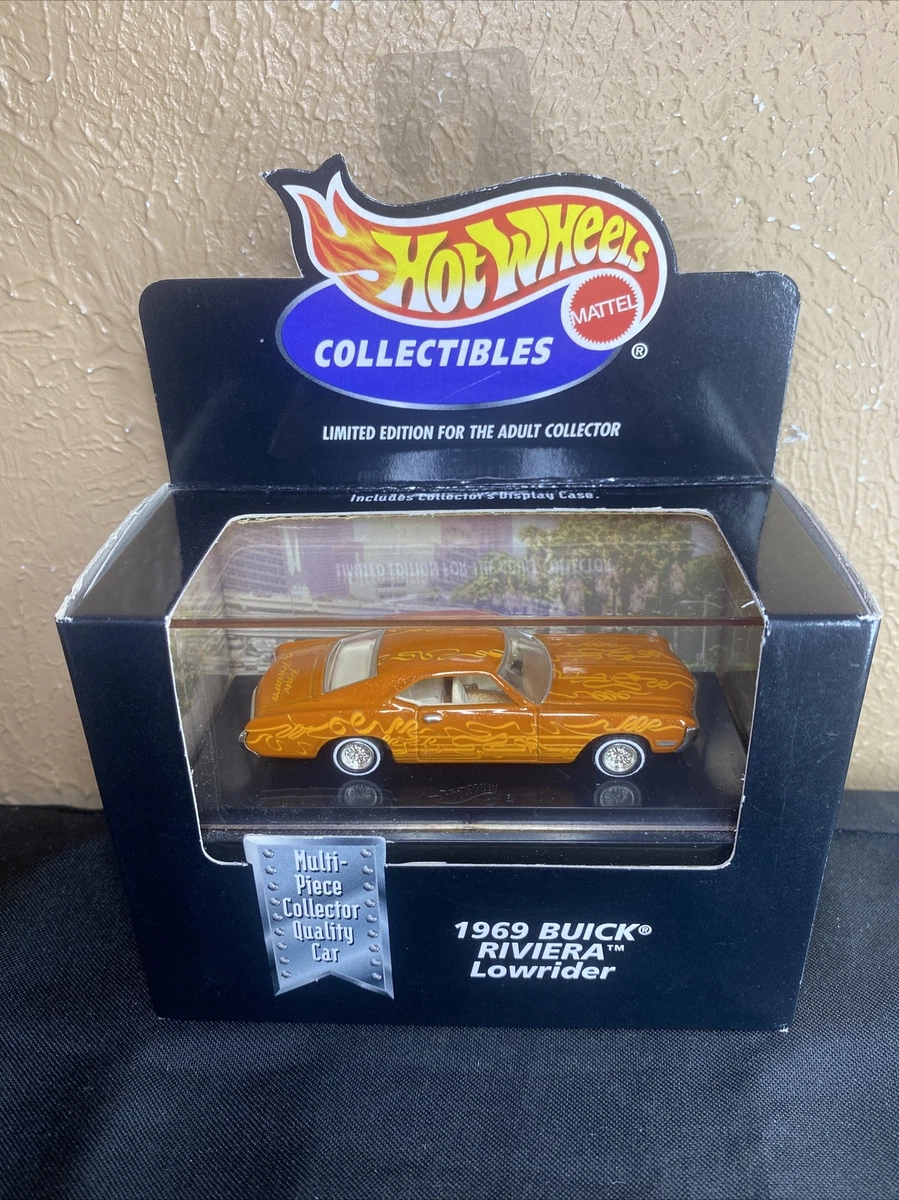 Hot Wheels Collectibles 1969 Buick Riviera Lowrider - Limited Edition - New