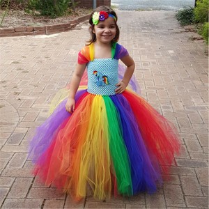 rainbow tutu costume