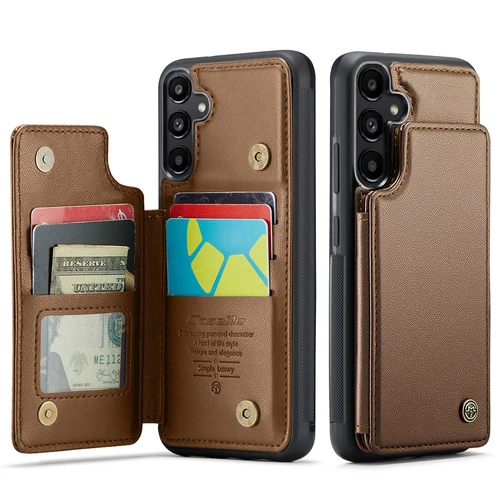 Case For Samsung A15 A25 A35 A55 A13 A53 PU Leather Skin Flip Stand Phone Covers - Picture 33 of 61
