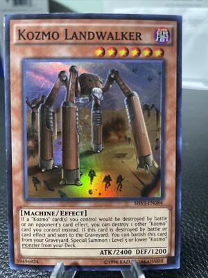Yu-Gi-Oh! Kozmo Scaredy Lion Karte – SHVI-EN082 Super Rare, Aus Shining Victories