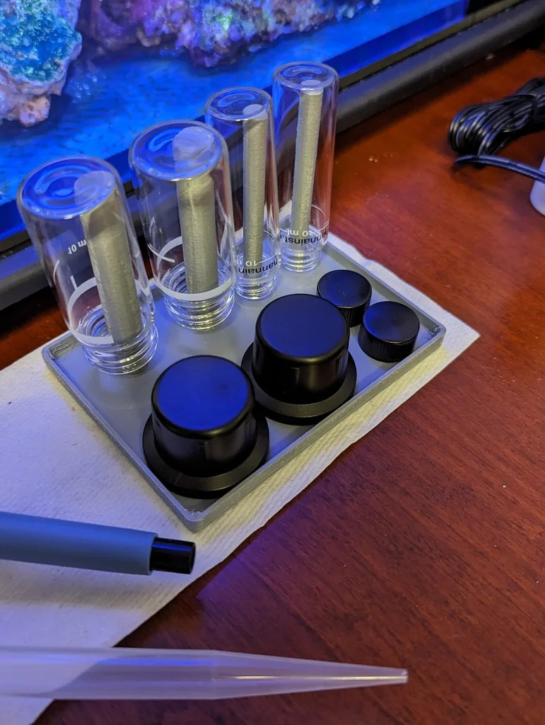 Soporte para estante de secado de frascos de tubo de ensayo Hanna Instruments Checker