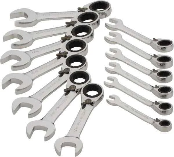 Paramount 13 Piece Metric Ratcheting Combination Wrench Set 6mm
