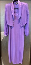 R & D Dress LTD Formal Lavender/Purple Gown Sz 6