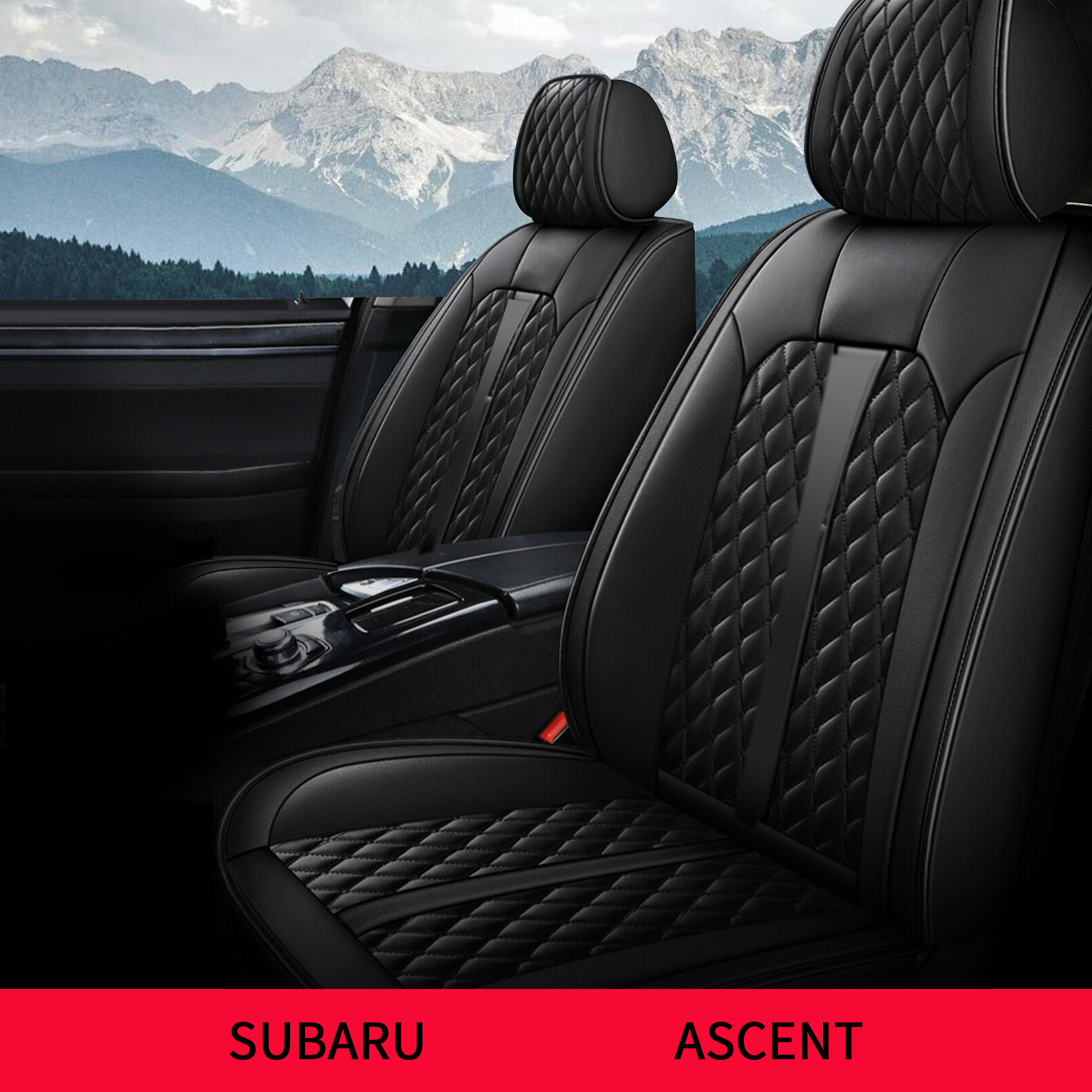 For 2019-2021 Subaru Ascent 5-Seats Luxury Leather Car Seat Covers Cushions