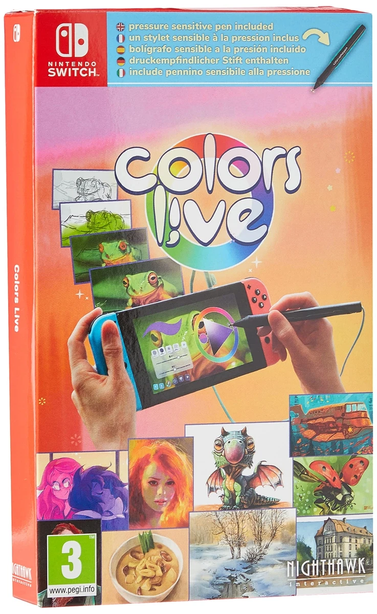Colors live nintendo switch release deals date