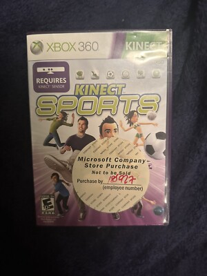 Kinect Sports (Xbox 360) - Microsoft Employee Store Edition - Great Condition