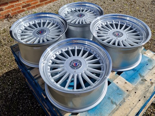 4 X 18 INCH 5x120 8.5J + 10J ALPINA STYLE DEEP DISH WHEELS for BMW E60 ...