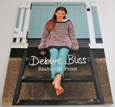 Debbie Bliss RIALTO DK PRINT Knitting Pattern book 12 Designs for CHILDREN 4-12y