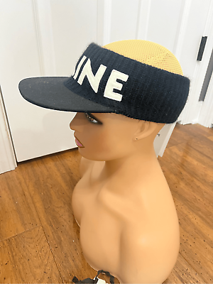 Celine logo visor sun visor hat cap | eBay