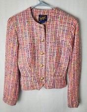 Monsoon Twilight Vintage Colorful Jacket Size Us 8