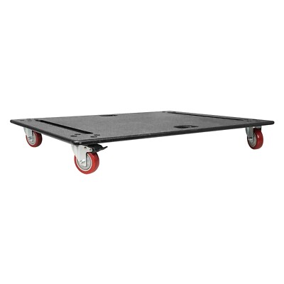 Sound Town Sturdy Plywood Caster board Easy Transport 4'' Wheels Brakes ZSCB-218S