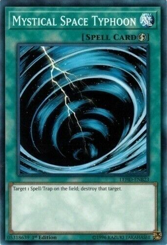 YuGiOh - Mystical Space Typhoon (LP) | eBay