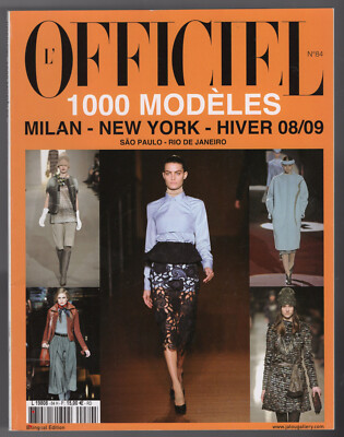 ▭▻HAUTE COUTURE MODE L'OFFICIEL 1000 MODELES HIGH FASHION MILAN