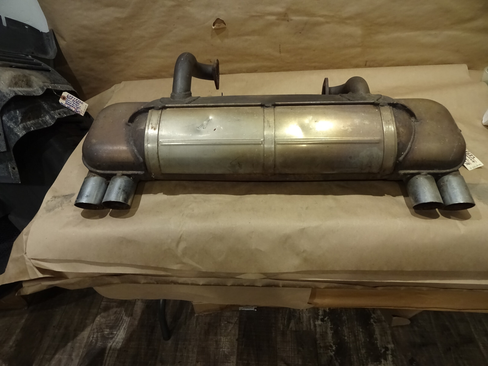 Ferrari 308 GTBI/GTSI, Mondial 8 - Muffler / Silencer - P/N 114683