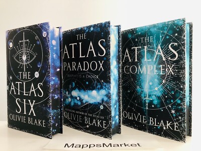 Series Atlas The 2冊セット (Illumicrate) Six Atlas The by Set Book Blake Olivie 洋書