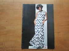 "Dionne Warwicke" Tourbook Japan Tour 1974 Program Booklet
