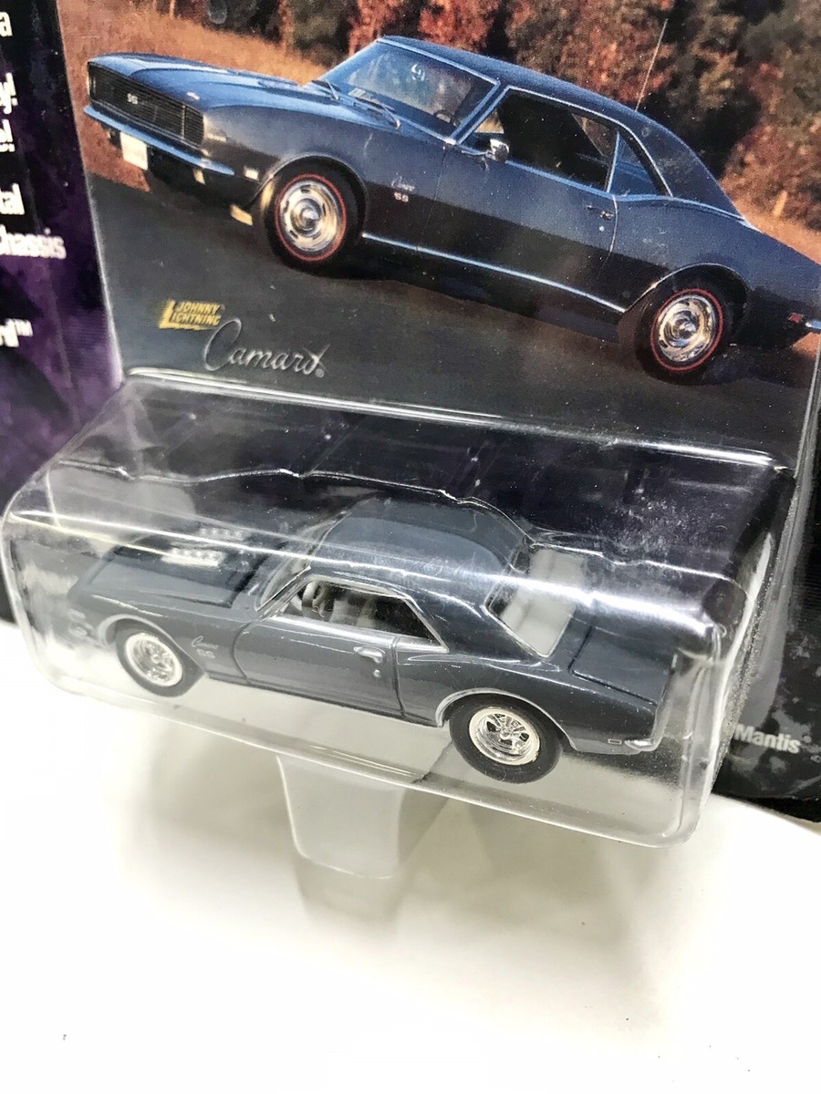 JOHNNY LIGHTNING CAMARO COLLECTION 1968 CAMARO RS/SS 396 Charcoal