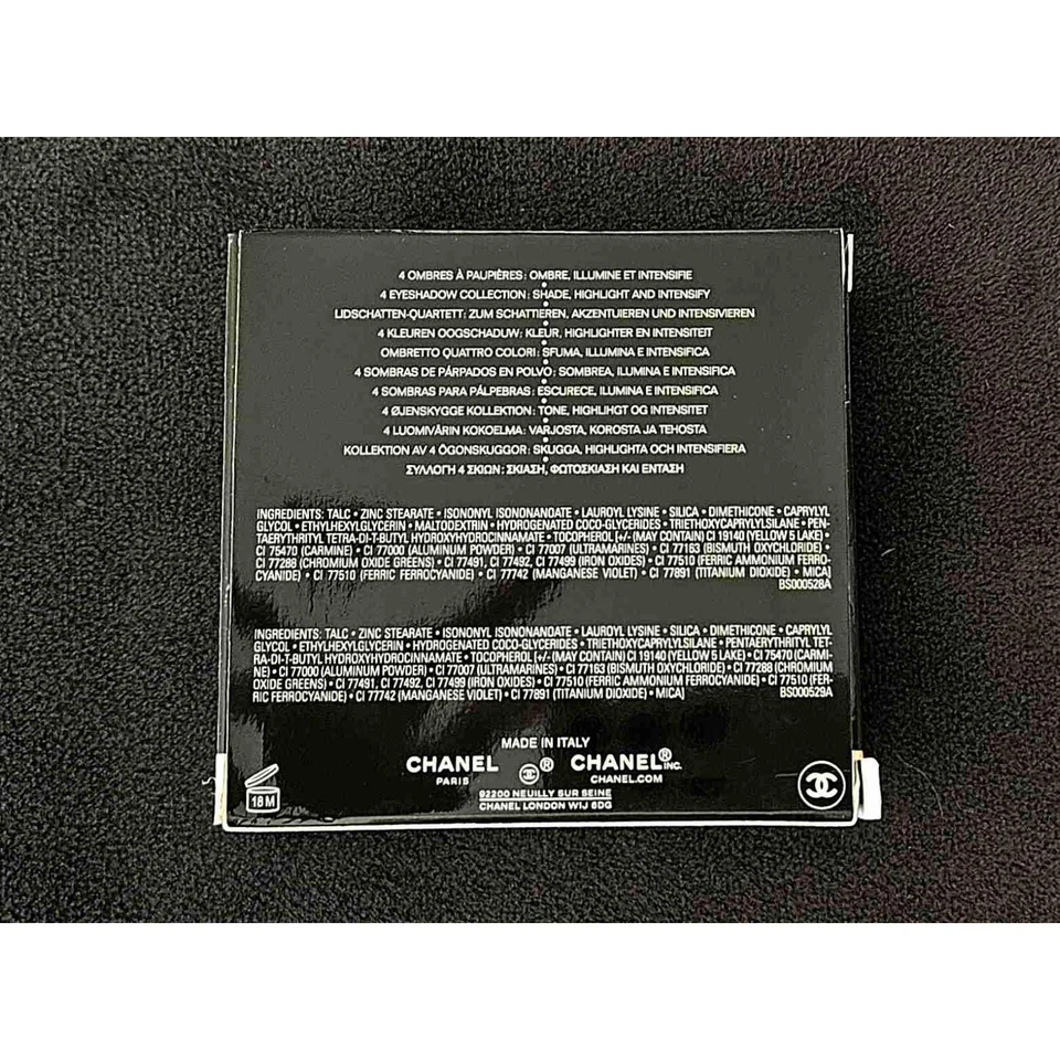 NEW Chanel 4 Colors Eyeshadow Palette Shade 392 Initiation - Image 3 of 4