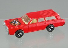Vintage 1971 Matchbox Superfast 59 OR 73 Red Bull Mercury Commuter Wagon w/ Dogs