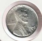 1943 WWII Lincoln Wheat Steel Penny US Uncirculated Cent War Collection Coin #5