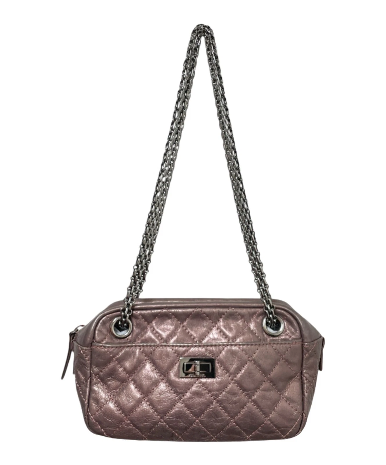 Chanel — Chanel Chain Shoulder 55 Purple Shoulder Bag #TFB1369