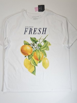 Grayson Threads T-shirt Womens Medium White Florida Orange Graphic Casual Tee