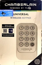 Chamberlain Universal Wireless Garage Door Keypad - CHU48,NEW FREE FAST SHIP