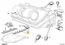 Bmw 7 Series E23 Cooling System Connector Genuine 64111367836