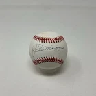 Joe DiMaggio Autographed Signed New York Yankees OAL Baseball JSA LOA