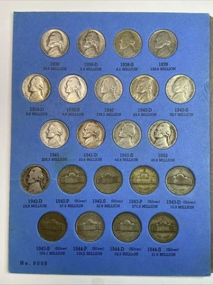 Jefferson Nickel 1938 1961 for sale | eBay