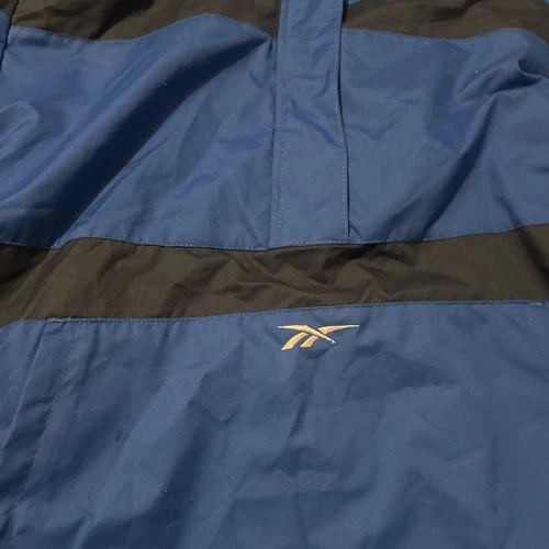 Vtg Reebok 90s Windbreaker Men’s Size M Great Condition Blue image 2