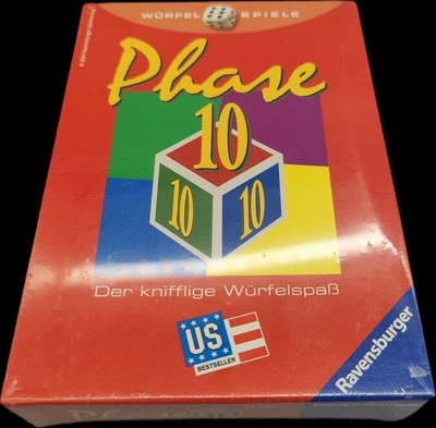 Ravensburger PHASE 10 Würfelspiel - Neu in OVP - In Folie verschweißt  - Bild 1 von 3