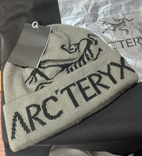 Arc'teryx Bird Word Toque Beanie Grey Void Wool Knit Winter Ski Hat NWT HOT