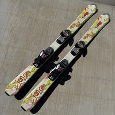 Rossignol Fun Girl Kids Skis w/ Marker 4.5 Bindings - 110 cm