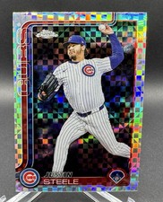 2025 Topps Chrome Update Series - Justin Steele #USC3 X-Fractor - Chicago Cubs