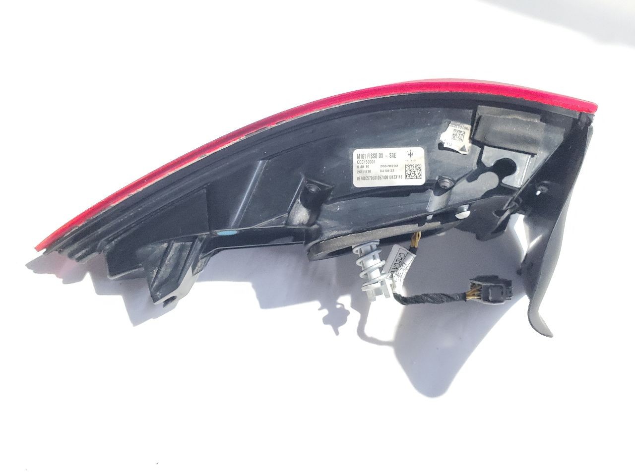 2017 2020 Maserati Levante OEM Right Rear Quarter Mounted Tail Light