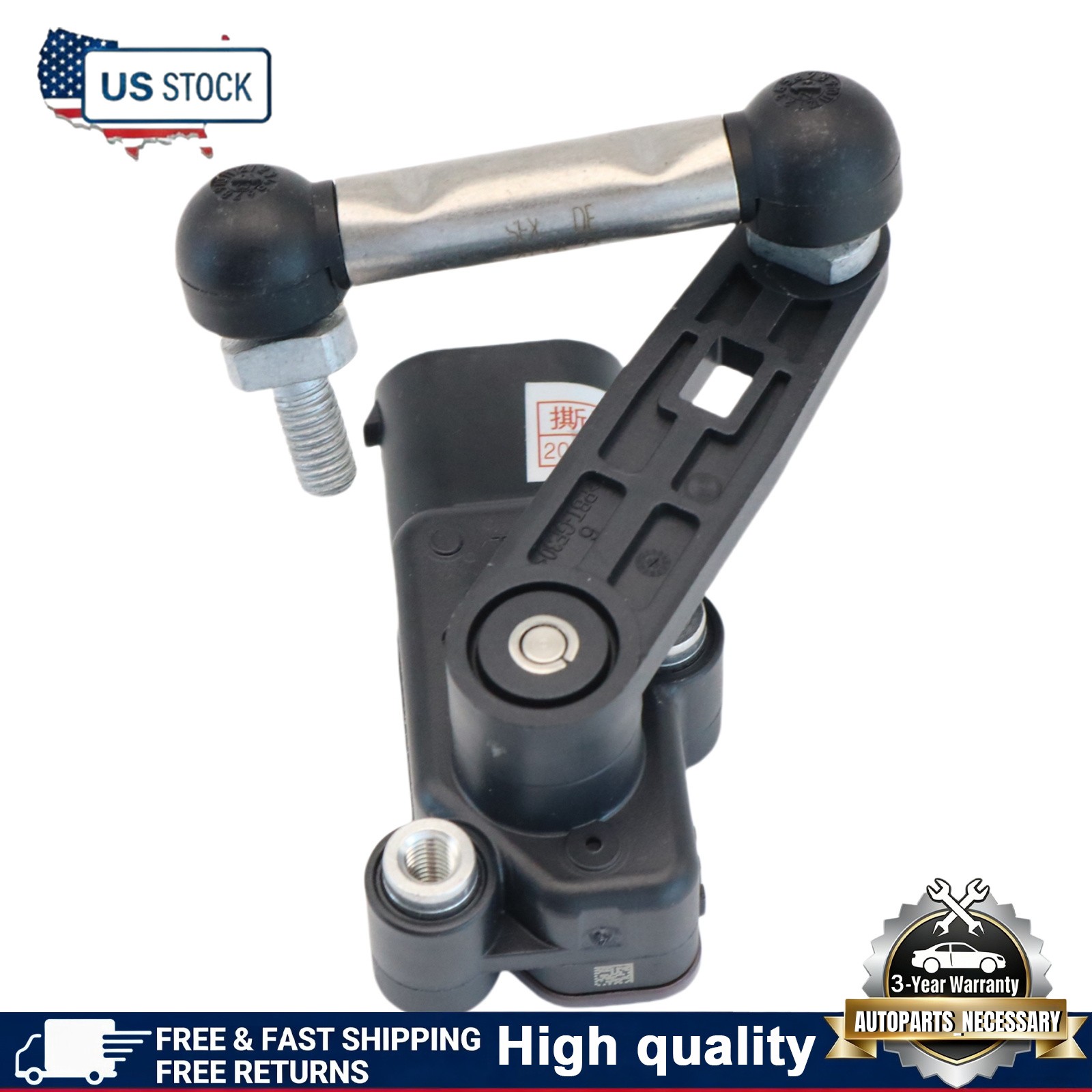 Fit For Maserati Levante 3.0L V6 Rear Left&Right Vehicle Height Sensor 670037527