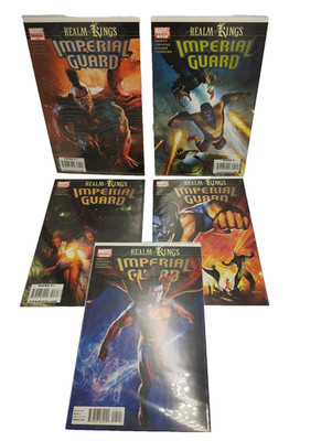 Marvel -Realm of Kings - Imperial Guard - 1-5 - Comic`s - gebordet & getütet 37*