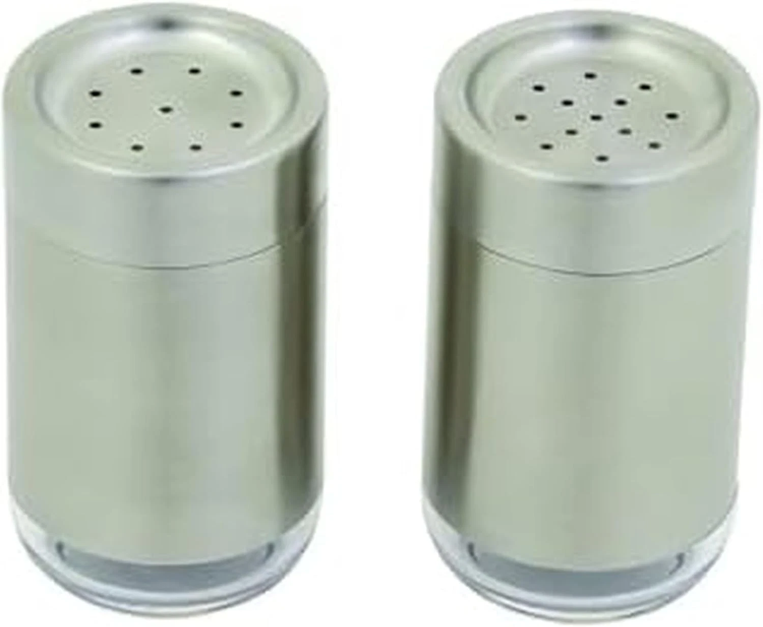 Salt and Pepper Shaker Set, Stainless Steel, Set of 2