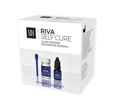 SDI Riva GIC Filling Restorative Core Buildup 15g Powder + 8g Liquid - Free ship