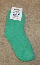 NWT 1 Pair Women's Fluffy Fuzzy Socks Kelly Green by Yacht  Smith