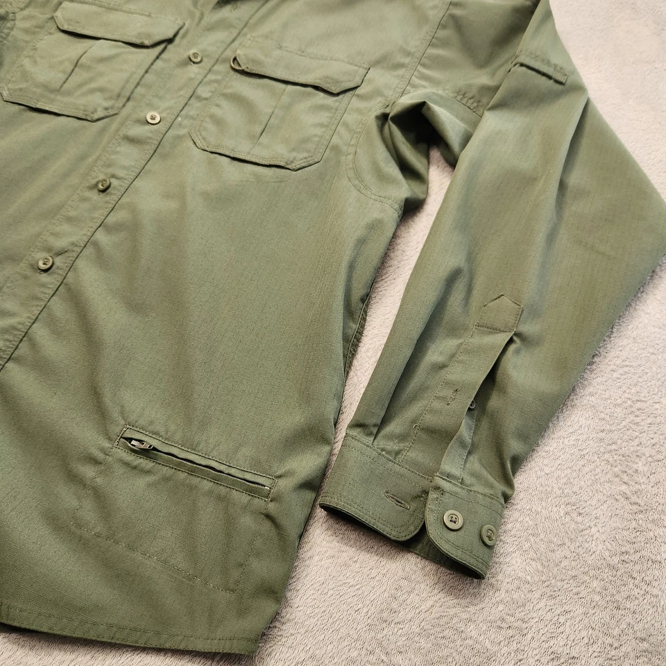 Camisa ligera Blackhawk Warrior Wear para hombre manga larga táctica con botones   Foto 2 de 4