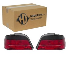 DIEDERICHS TUNING RÜCKLEUCHTEN SATZ HOCHGLÄNZEND ROT SCHWARZ passend für BMW 7