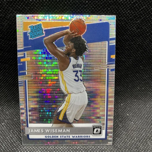 2020-21 Panini Donruss Optic - Rated Rookie  Pulsar Prizm #152 James Wiseman...